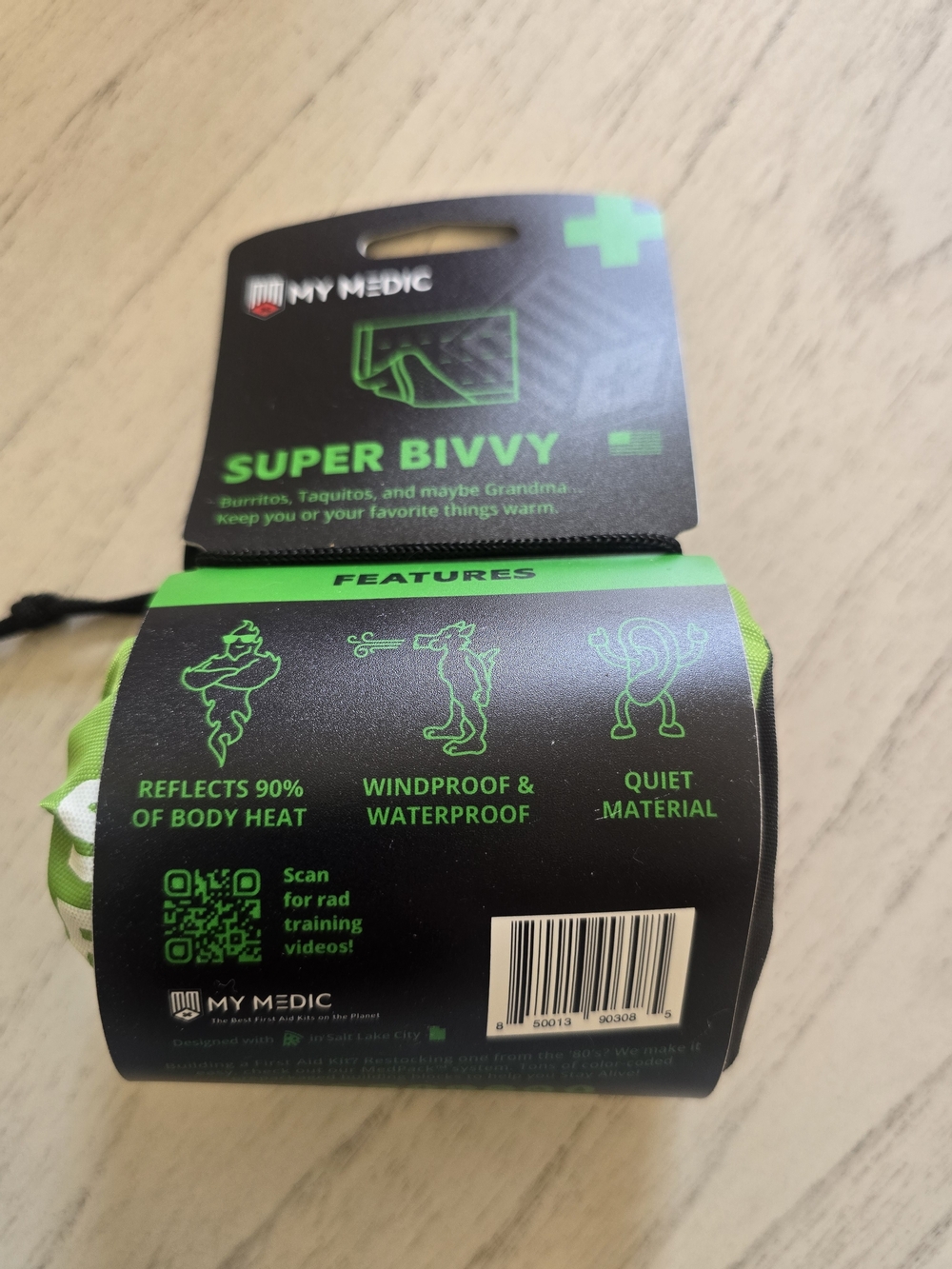 Super Bivvy Emergency Bivy - Green